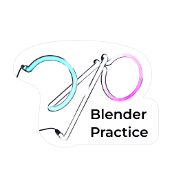 Blender Practice sticker